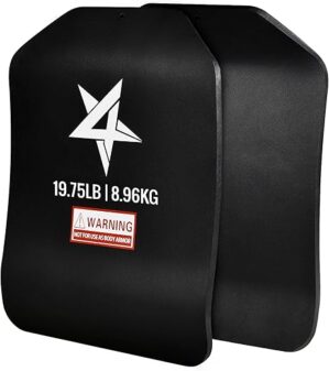 Yes4All Weight Vest Plate With Curved Design