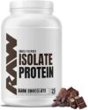 RAW Whey Isolate Protein Powder, Dark Chocolate