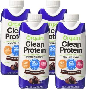 Orgain Whey Protein Shake Chocolate Fudge, 11 oz