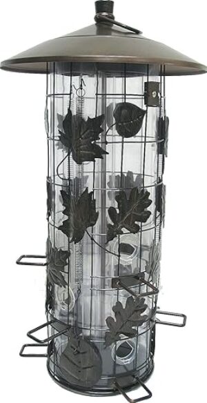 Perky-Pet Wild Bird Metal/Plastic Feeder 9 Ports