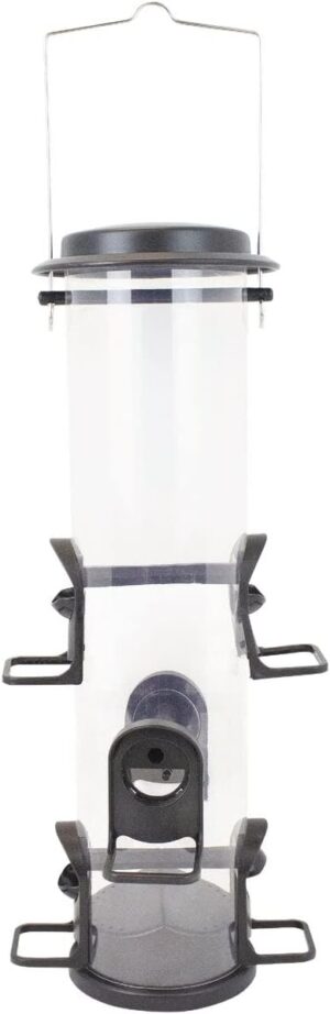 Perky-Pet Wild Bird Plastic Tube Feeder 6 Ports
