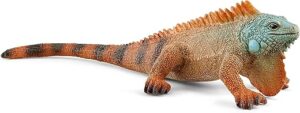 Schleich Wild Life Iguana Toy, Multicolor