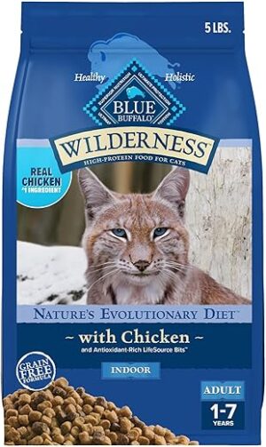 BLUE WILDERNESS Wilderness Natural Dry Cat Food, Chicken