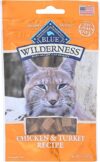 Blue Buffalo Wilderness Soft-Moist Cat Treats, Chicken & Turkey