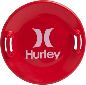 Hurley Winter Disc Sled - Heavy Duty Sledding Disc