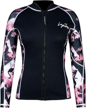 LayaTone Women's 3mm Neoprene Wetsuit Jacket