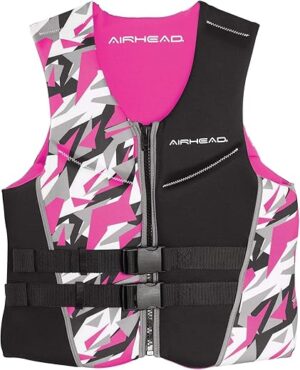 AIRHEAD Women's Camo Kwik-Dry Neolite Life Jacket
