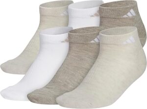 adidas Women's Cushioned Low Cut Socks (6-Pair)