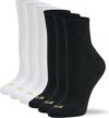 HUE Women’s Mini Crew Sock 6-Pack