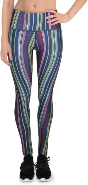 Terez Women’s Striped High Waisted Leggings