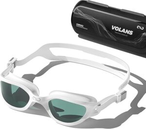 COPOZZ Women's Swim Goggles Anti-fog UV Protection