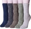 Loritta Women’s Wool Winter Warm Socks Pack