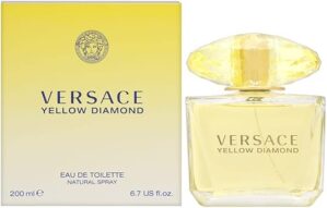 Versace Yellow Diamond Eau De Toilette Spray 6.7 oz