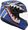 TCMT Youth Full Face Motorcycle Helmet With Visor