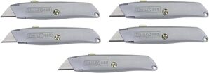 STANLEY 10-099 Retractable Blade Utility Knife, 5 Pack