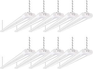 hykolity 10 Pack 4FT Linkable LED Light Fixture