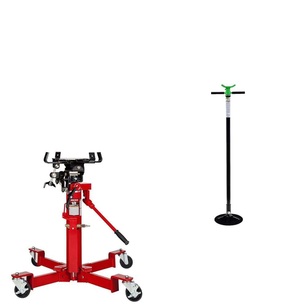 Sunex Tools 1000-Pound Telescopic Transmission Jack & Underhoist Stand
