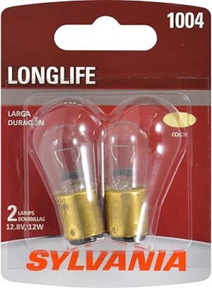 SYLVANIA 1004 Long Life Miniature Bulb, Interior Lighting