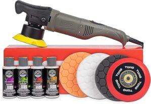 Chemical Guys 10FX Random Orbital Polisher Kit, 9 Items