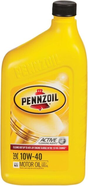 Pennzoil 10W-40 Motor Oil - 1 Quart