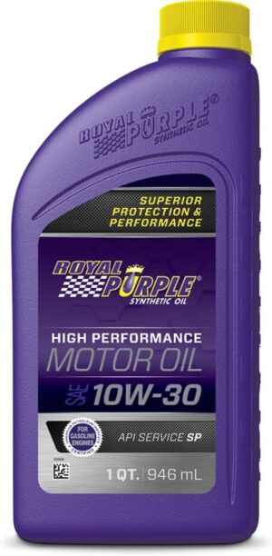 Royal Purple 10W30 Synthetic Oil, 1 Quart 01130