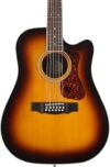 Guild 12-String Acoustic-Electric Guitar – Antique Sunburst