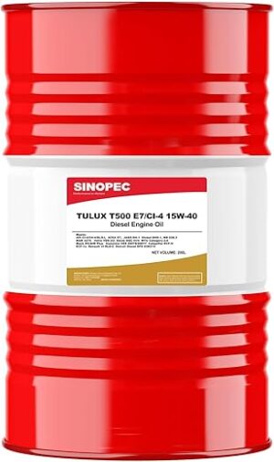 Sinopec 15W40 Diesel Engine Oil Drum