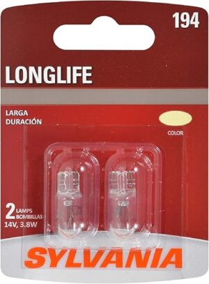 SYLVANIA 194 Long Life Miniature Bulb (2-Pack)