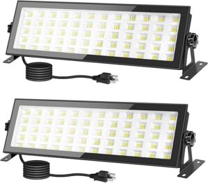 FastDeng 2 Pack LED Shop Light, 120W 10000lm