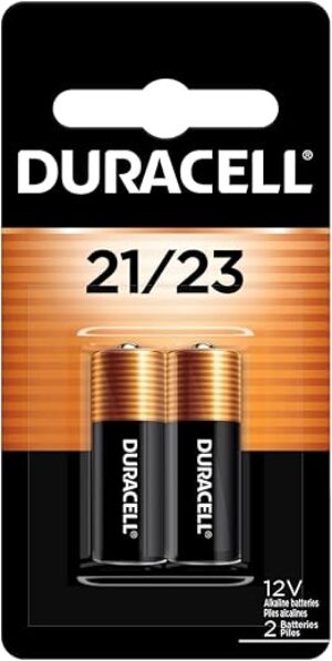 DURACELL 21/23 12V Alkaline Battery, 2 Pack