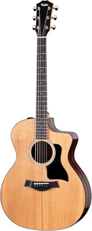 Taylor 214ce Plus Acoustic-Electric Guitar - Natural