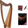 Roosebeck 22-String Heather Harp With Accessories