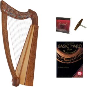 Roosebeck 22-String Heather Harp With Accessories