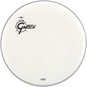 Gretsch 24″ Offset Logo Coated Bass Drum Head