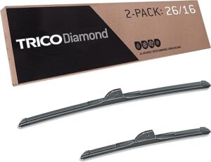 Trico 26 & 16 Inch High Performance Wiper Blades (25-2616)
