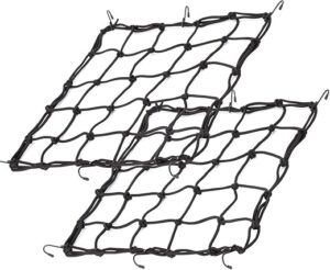 Zoe sunny 2Pack Cargo Net With Metal Hooks