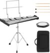 MUHYHY 32 Notes Glockenspiel With Stand