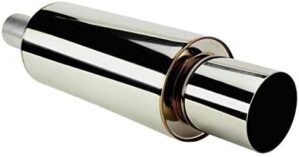 HKS 3203-EX023 Muffler, Universal 2.5 Inlet