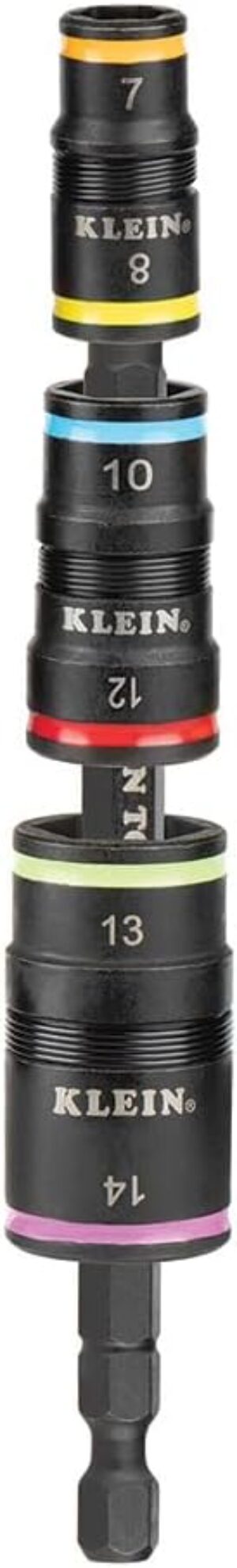 Klein Tools 32933M 6-In-1 Metric Impact Socket Set