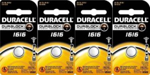 DURACELL 3V Security Battery, 4 Count