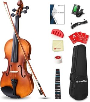 Vangoa 4/4 Violin Full Size Beginner Kit
