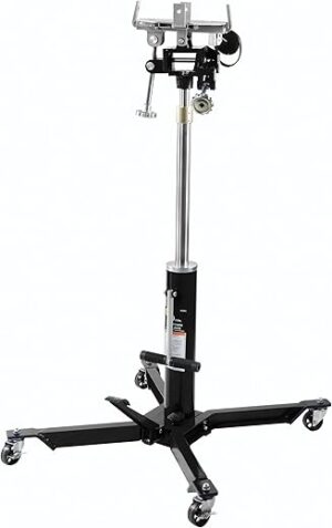 Omega Lift Equipment 41000C Black Telescopic Transmission Jack