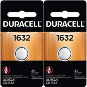 DURACELL 4X Duracell CR1632 Car Remote Batteries