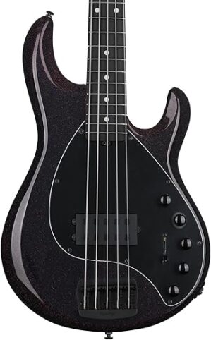 Ernie Ball Music Man 5-String Bass Guitar – Dark Rainbow