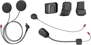 Sena 50C Universal Clamp Kit With Mic (50C-A0311), Black