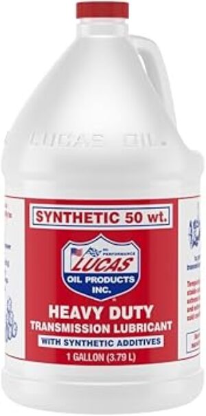 Lucas Oil 50W Synthetic Transmission Lubricant, 5 Gallons