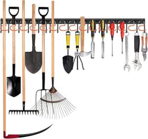 TVKB 51'' All Metal Garden Tool Organizer