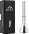 EASTROCK 5C Silver Plated Trumpet Mouthpiece
