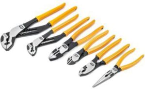 GEARWRENCH 6 Piece Mixed Material Plier Set - 82204-06