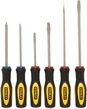 STANLEY 60-060 6 Piece Slotted & Phillip Screwdrivers